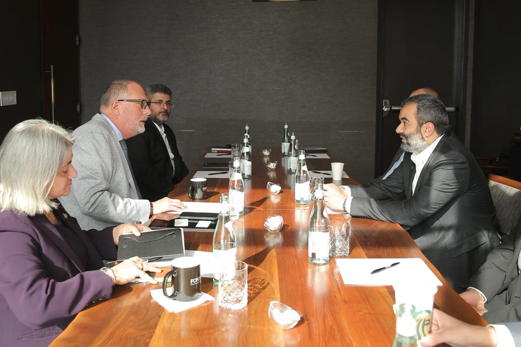 Saudi Minister of Communications and Information Technology meets with “ICANN” President to discuss strengthening cooperation to develop Saudi Internet domains industry