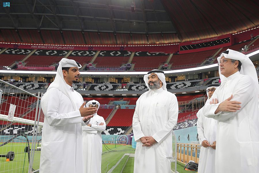  وفد منظومة الاتصالات وتقنية المعلومات يطّلع على استعدادات قطر التقنية لاستضافة كأس العالم