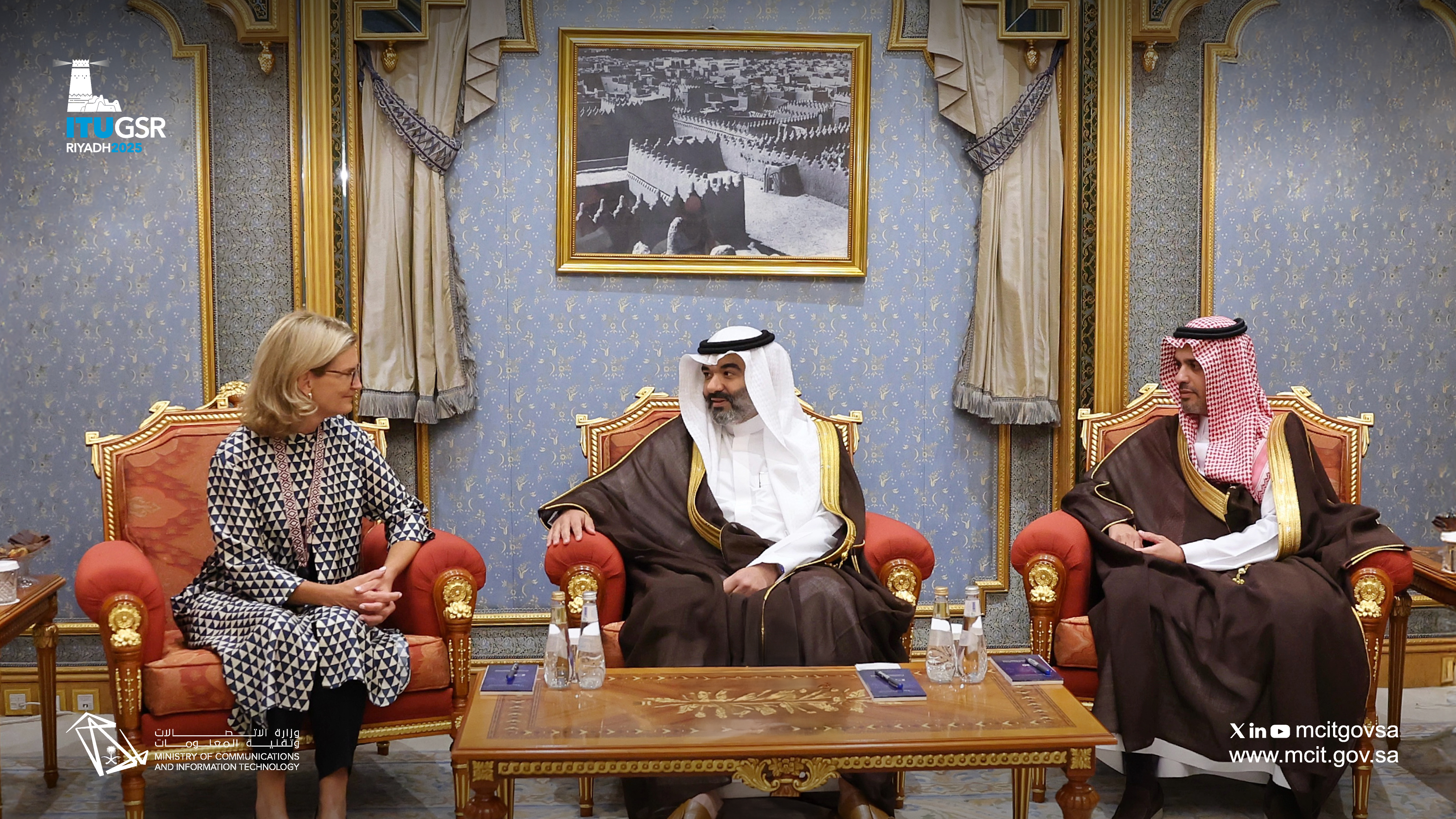 وزير الاتصالات يجتمع مع أمين الاتحاد الدولي للاتصالات لتعزيز الشراكة الإستراتيجية والجهود الدولية في الربط والشمولية