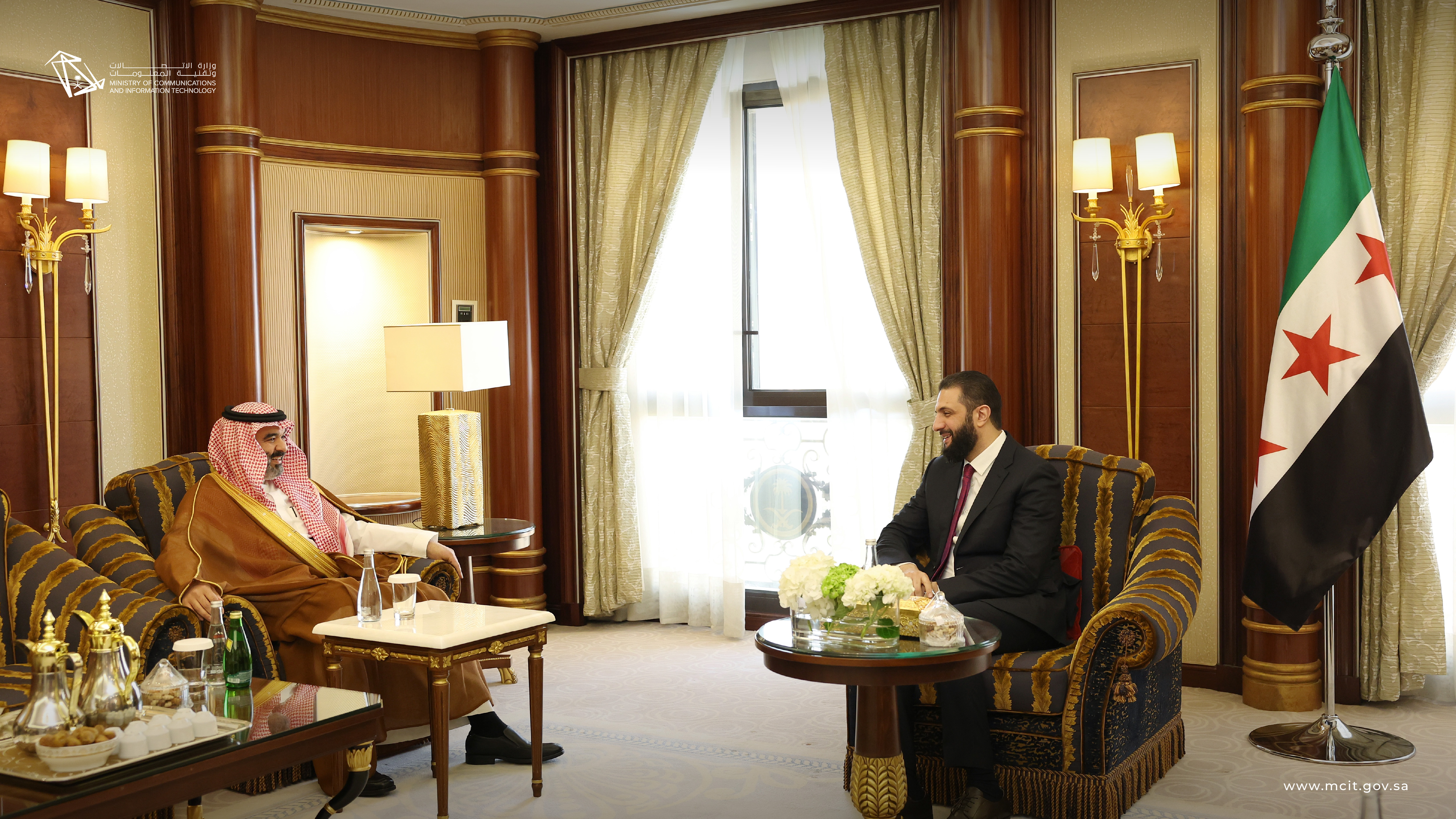 الرئيس السوري يستقبل وزير الاتصالات ويناقشان آفاق الشراكة في الاقتصاد الرقمي والابتكار بين البلدين