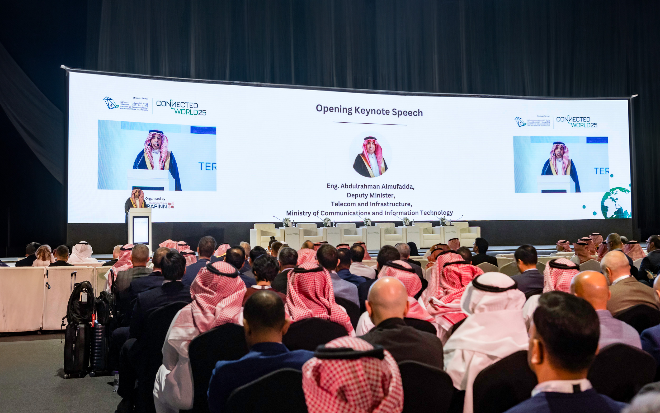 انطلاق مؤتمر ومعرض Connected World KSA 2025 في الرياض بمشاركة قيادات عالمية في البنية التحتية الرقمية