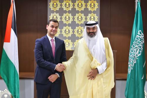 وزير الاتصالات يناقش مع نظيره الفلسطيني آفاق الشراكة لدعم التحول الرقمي في فلسطين