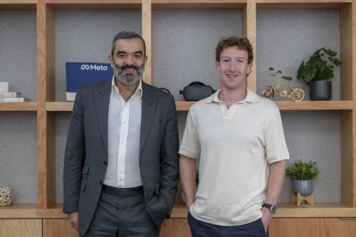 Minister of communications Meets with Meta CEO Mark Zuckerberg to Strengthen Technological Partnerships in AI and Future Technologies